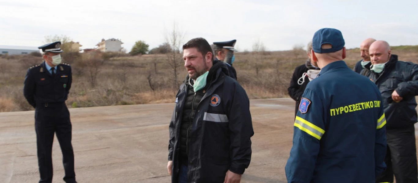 Στον δήμο Μύκης ο Νίκος Χαρδαλιάς: «Να πάρουμε πίσω τις ζωές μας και να ελαχιστοποιήσουμε τις απώλειες των ανθρώπων μας»